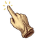 Sketchy Witch Hat Cursor pointer cursor