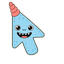Sky Spiral Horn Monster Cursor default cursor