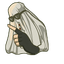 Spooky Cup Ghost Cursor pointer cursor