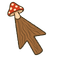 Spotted Toadstool Cursor default cursor