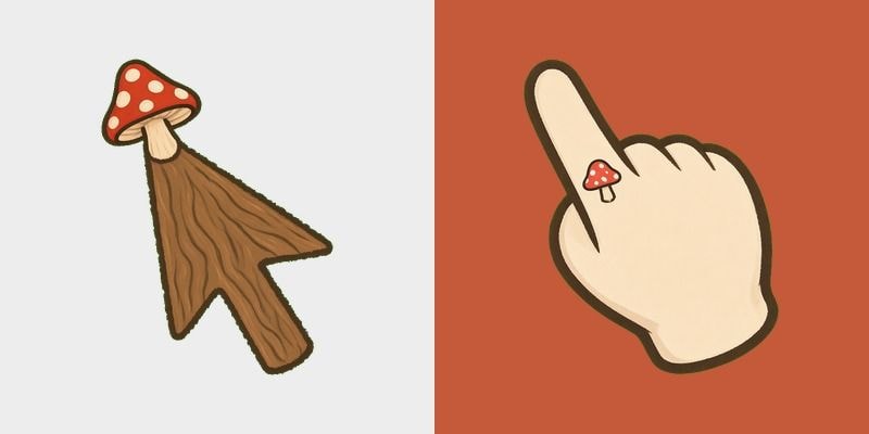 Spotted Toadstool Cursor