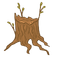 Sprouting Tree Stump Cursor default cursor