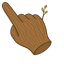 Sprouting Tree Stump Cursor pointer cursor