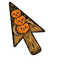 Straw Pumpkin Carver Cursor default cursor