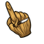 Straw Pumpkin Carver Cursor pointer cursor