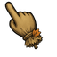 Straw Scarecrow Leaf Cursor pointer cursor