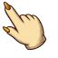 Vintage Party Cat Cursor pointer cursor