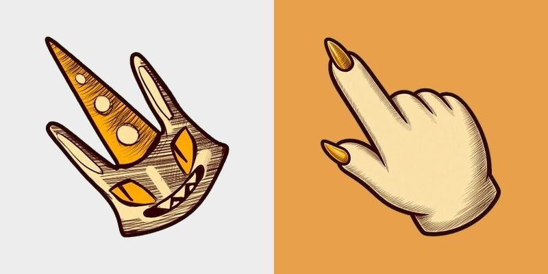 Vintage Party Cat Cursor