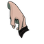 Wednesday Addams Cursor pointer cursor