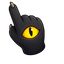 Yellow Eyes Black Cat Cursor pointer cursor