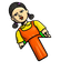 Young-hee Doll Cursor default cursor
