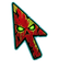 Zombie Iron Helmet Cursor default cursor
