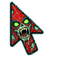 Zombie Web Mask Cursor default cursor