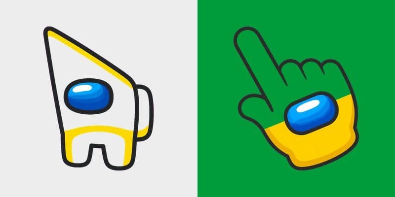 Among Us Brazil Flag Colors