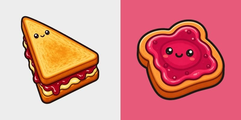 Berry Jam Sandwich cursor preview