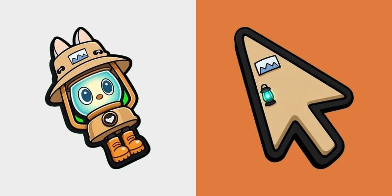 Camping Lantern Buddy Cursor