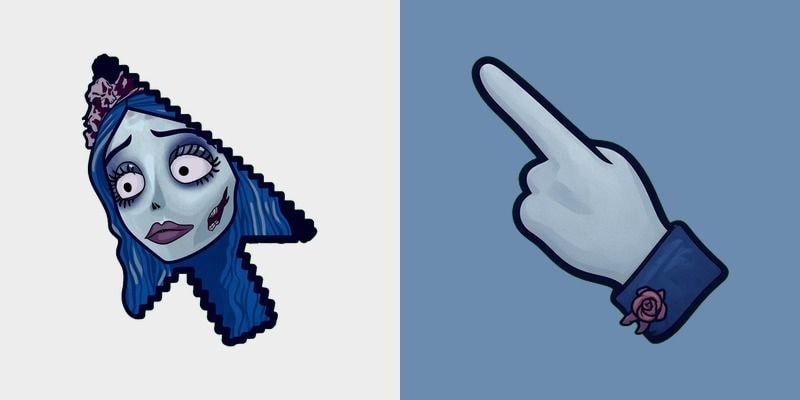 Corpse Bride Emily Cursor