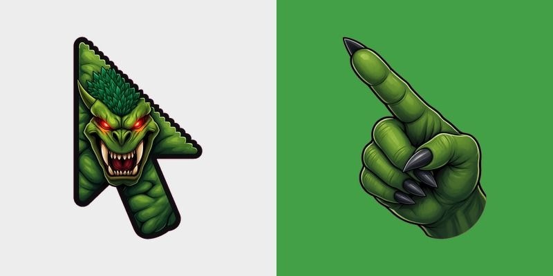 Emerald Spike Beast Cursor