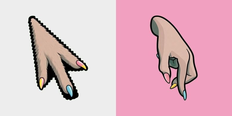 Enid Sinclair Claw Cursor