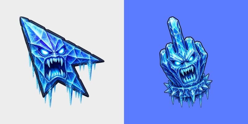 Hellish Attitude Cursors cursor preview