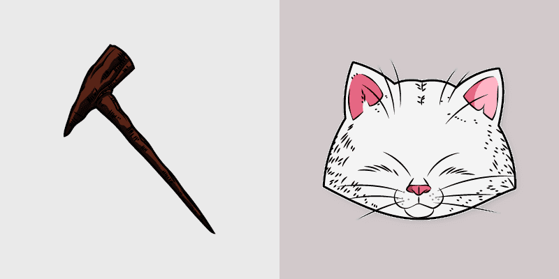 Custom Cursor Pack - Karin and Staff Anime Inspiration