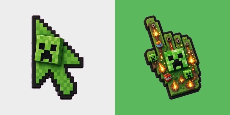 Minecraft Creeper Voxel