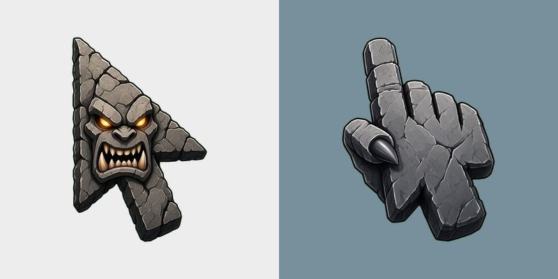 Obsidian Rock Beast Cursor