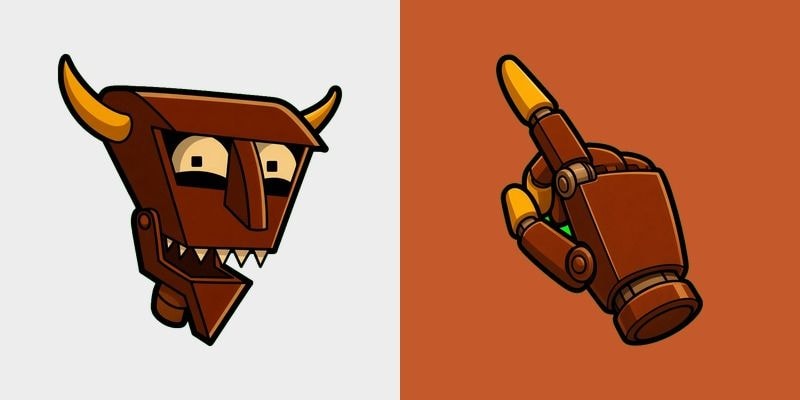 Robot Devil Futurama Cursor