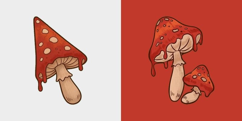 Rusty Spot Mushroom Cursor