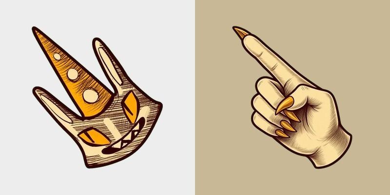 Sketchy Halloween Bat Cursor