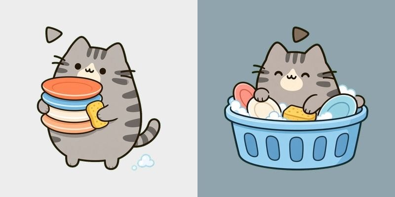 Sudsy Grey Tabby