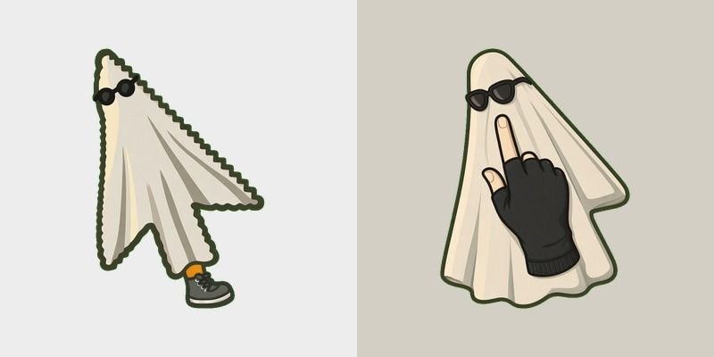 Sunglasses Sheet Ghost Cursor
