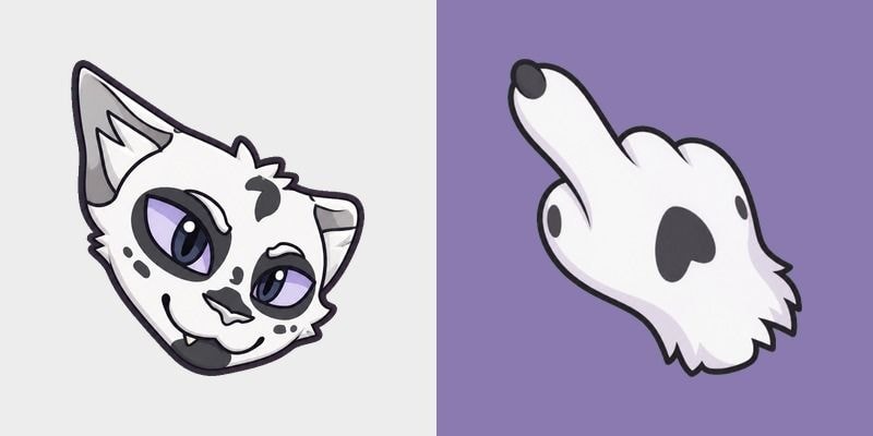 Warrior Cats Darktail Cute Cursor Pack