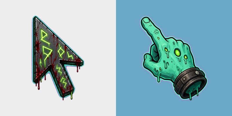 Zombie Thunder Hammer Cursor