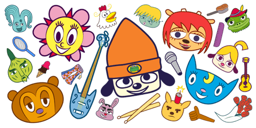 PaRappa the Rapper cursor collection