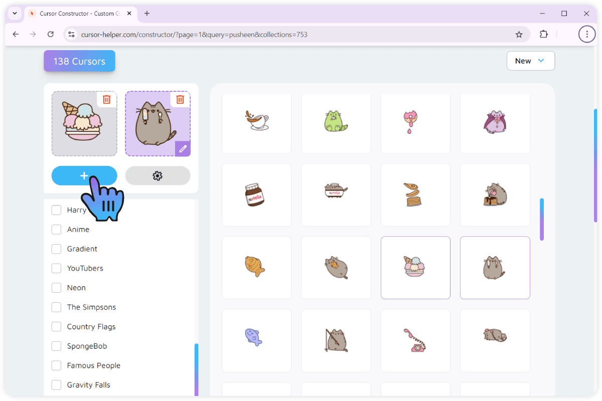 4. Using the created pack.