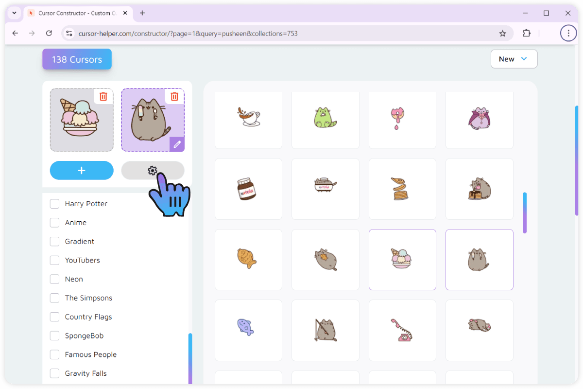 4. Using the created pack.