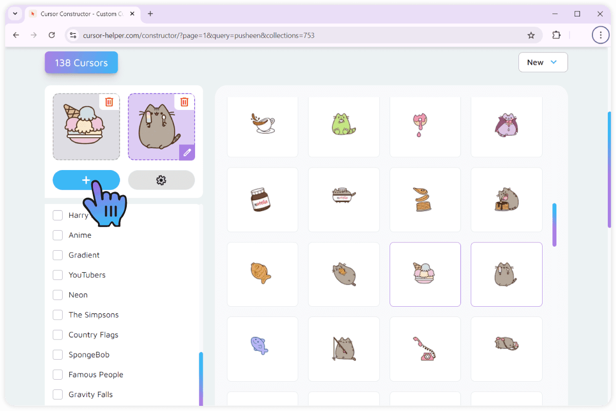 4. Using the created pack.
