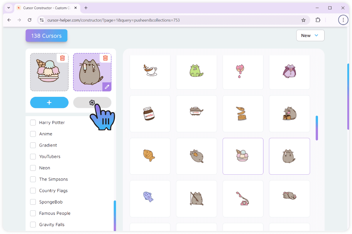 4. Using the created pack.