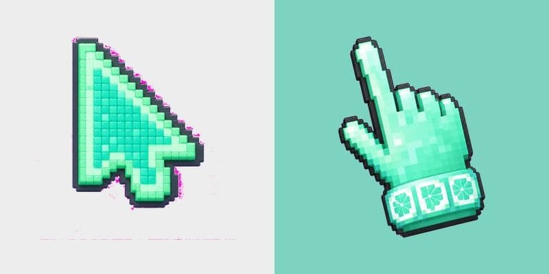 3D Mint Pixel