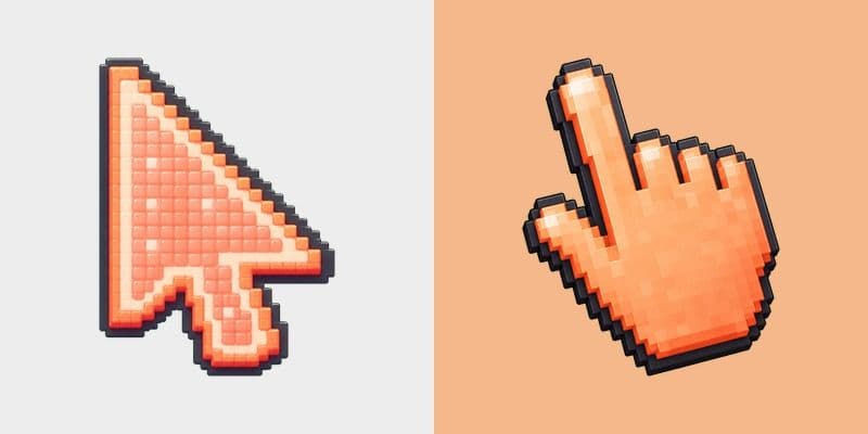 3D Peach Pixel