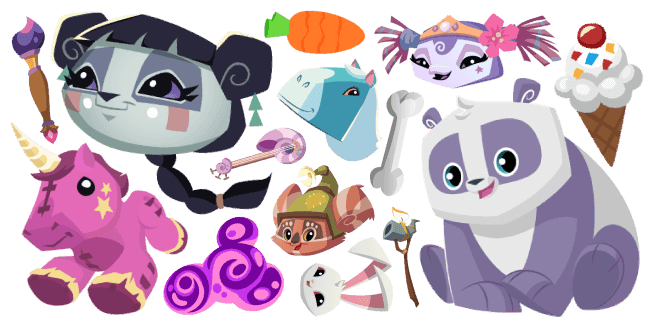 Animal Jam cursor collection