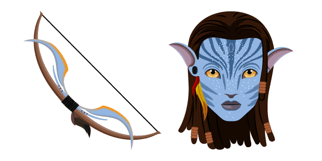 Avatar Neytiri and Bow