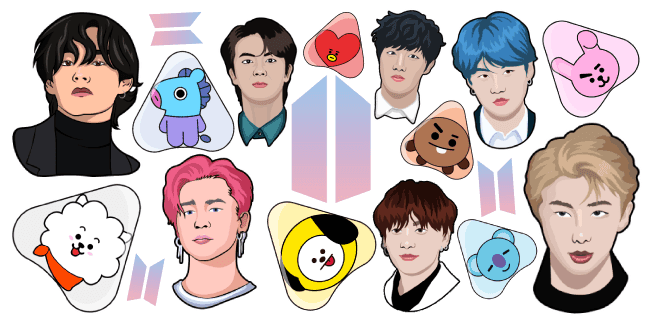 BTS cursor collection