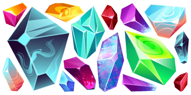 Crystal Stones cursor collection