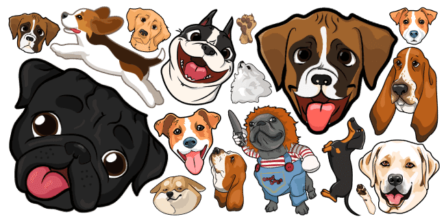 Dogs and Puppies cursor collection