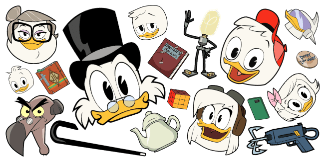 DuckTales cursor collection