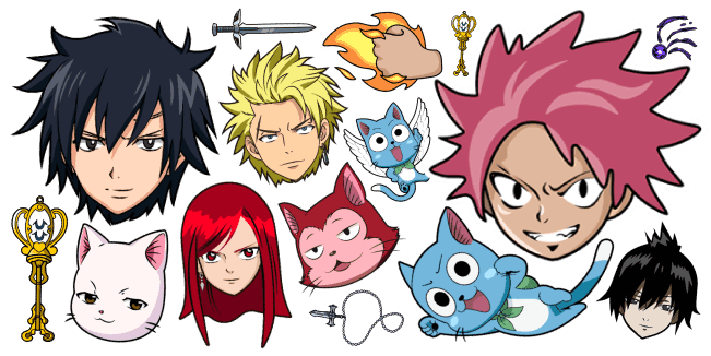 Fairy Tail cursor collection