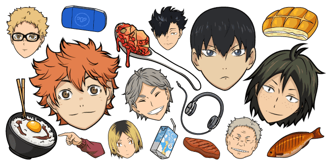 Haikyuu!! cursor collection