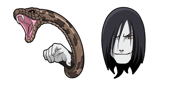 Naruto Orochimaru Cute Cursor Pack